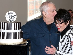 Chita Rivera and Stars of Broadway's <em>The Visit</em> Help John Kander Celebrate 88th Birthday