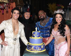 Adam Jacobs, Courtney Reed, James Monroe Iglehart, and Jonathan Freeman Look Back on <em>Aladdin</em>