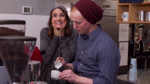 Laura Benanti's Workin' It Hipster Style With the Local Barista