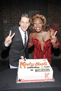 <em>Kinky Boots</em> Celebrates Two Years on Broadway