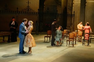 Flashback Friday: Matthew Morrison, Kelli O'Hara, and Victoria Clark in <em>Light in the Piazza</em>