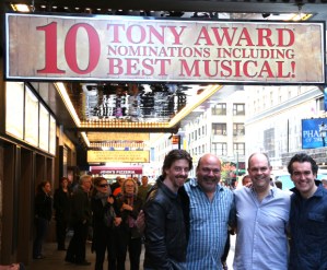 Broadway's <em>Something Rotten!</em> Celebrates Its 10 Tony Award Nominations