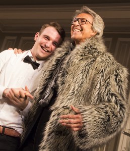 Tommy Tune Surprises Micah Stock Onstage at Broadway's <em>It's Only a Play</em>