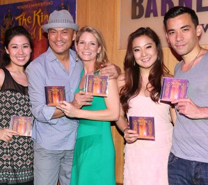 Kelli O'Hara, Ken Watanabe, and Ruthie Ann Miles Sign <em>King and I</em> CDs