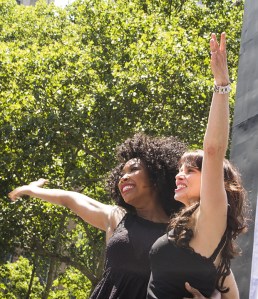 Brandy Norwood, Laura Michelle Kelly, and More Perform at Broadway in Bryant Park