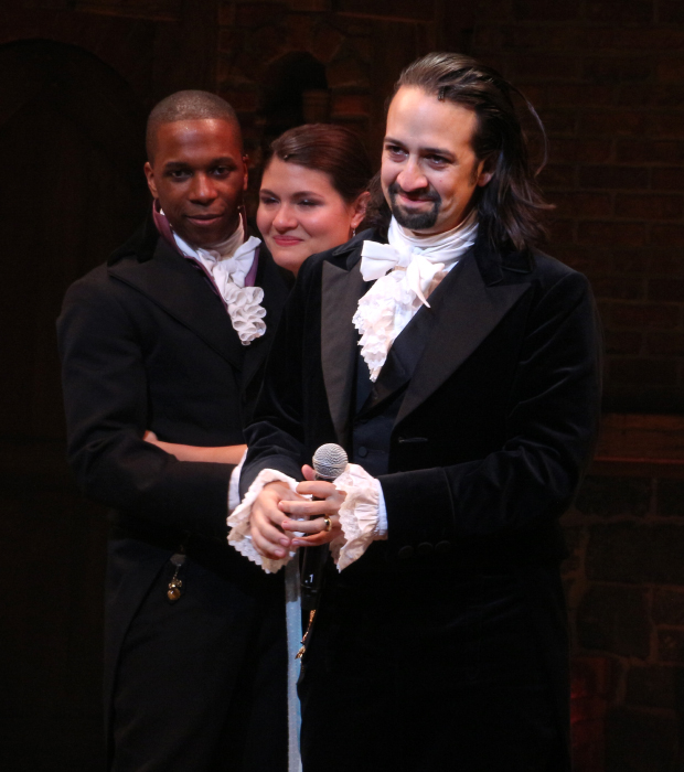 Lin manuel miranda outlet leslie odom jr