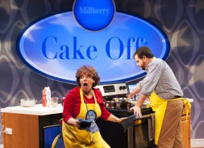 Todd Buonopane and Sherri L. Edelen Go Spatula to Spatula in Signature Theatre's <em>Cake Off</em>