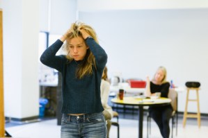 Piper Perabo, Lizzy DeClement, and More in Rehearsal for MCC Theater's <em>Lost Girls</em>