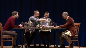 Watch John Benjamin Hickey and Patrick Breen in <em>Dada Woof Papa Hot</em> at Lincoln Center