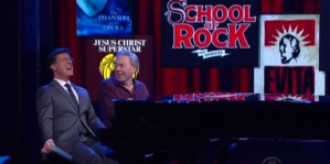 Andrew Lloyd Webber Takes Stephen Colbert on a Musical Trip Down Memory Lane