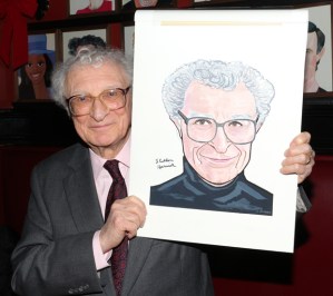 <em>Fiddler on the Roof</em> and <em>She Loves Me</em> Scribe Sheldon Harnick Gets Sardi's Portrait