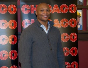 Football Legend Eddie George Meets the Press Before Starring in Broadway's <em>Chicago</em>