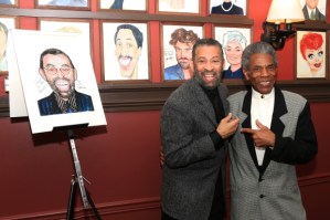 Maurice Hines Receives Sardi's Caricature