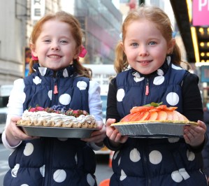 Meet Five-Year-Olds Claire and McKenna Keane, Young Stars of Broadway's <em>Waitress</em>