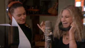 Barbra Streisand, Anne Hathaway, and Daisy Ridley Trio on "At the Ballet"