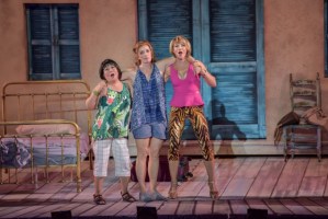 Julia Murney and Justin Guarini Star in <em>Mamma Mia!</em>