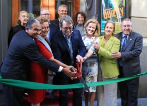 Matthew Broderick Cuts Ribbon on Irish Repertory Theatre's Newly Renovated Auditorium