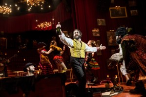 First Look at Broadway's <em>Great Comet</em>, Starring Josh Groban and Denée Benton