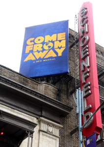 <em>Come From Away</em> Gets Its Broadway Marquee