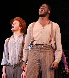 Nicholas Barasch, Kyle Scatliffe, Lauren Worsham Celebrate <em>Big River</em> at Encores!