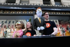 Broadway Cares and Saks Fifth Avenue Host Broadway Performers at Easter Parade