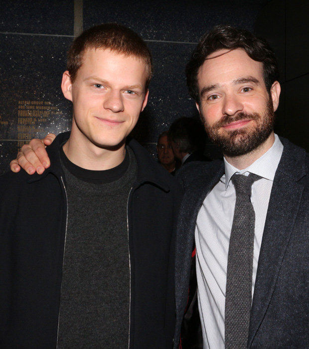 EXCLUSIVE Lucas Hedges, Charlie Cox, and More Celebrate Lortel