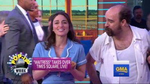 Sara Bareilles and the Cast of <em>Waitress</em> Surprise <em>Good Morning America</em>