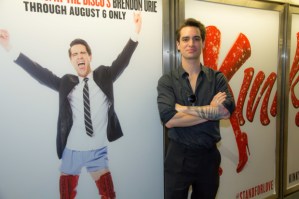 <em>Kinky Boots</em>'s Brendon Urie Checks Himself Out on the New York City Subway