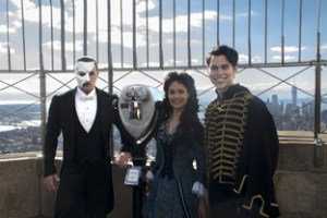 <em>Phantom of the Opera</em> Stars Light the Empire State Building for 30th Anniversary