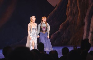 Caissie Levy and Patti Murin Take First Bows in Broadway's <em>Frozen</em>