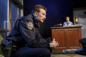 Chris Evans and Michael Cera Star in <em>Lobby Hero</em> on Broadway