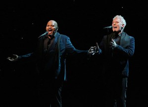 Ruben Studdard and Clay Aiken Open Their Reunion Christmas Concert on Broadway