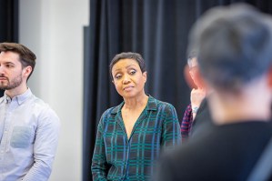 Brenda Pressley Rehearses for Audible's <em>Proof of Love</em>