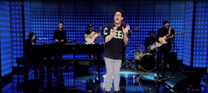 George Salazar Sings "Michael in the Bathroom" on ABC's <em>Live With Kelly and Ryan</em>