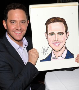 <em>Tootsie</em> Star Santino Fontana Receives a Sardi's Portrait