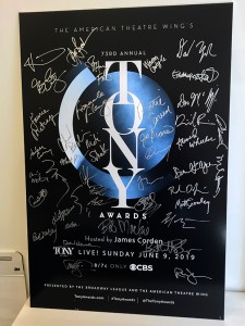 Your Chance to Win a Poster Autographed by the 2019 Tony Nominees