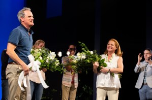 Jennifer Laura Thompson, Michael Park Celebrate Final <em>Dear Evan Hansen</em> Performance