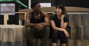 See Jelani Alladin, Krysta Rodriguez, and Roger Bart Rehearse <em>Hercules</em>