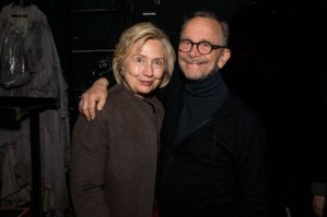 Hillary Clinton Visits the Cast of Yiddish <em>Fiddler on the Roof</em>