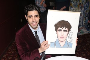 <em>Oklahoma!</em>'s Damon Daunno Is Immortalized at Sardi's