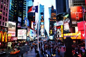 Free TheaterMania Jigsaw Puzzle: A Visit to Times Square