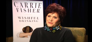 It's Carrie Fisher's Birthday: Watch Our Interview During Her Broadway Run of <em>Wishful Drinking</em>