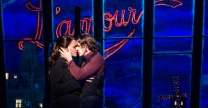 Watch Tony Nominees Aaron Tveit and Karen Olivo in <em>Moulin Rouge!</em> "Come What May" Video