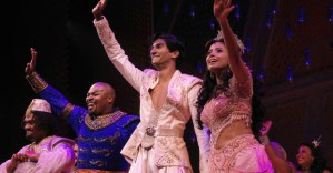 Watch <em>Aladdin</em>'s First Curtain Call Back on Broadway