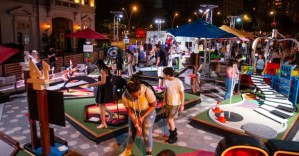 Pixar Putt Extends NYC Sitdown at Battery Park City