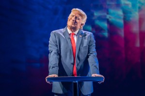 See Bertie Carvel as Donald Trump in Mike Bartlett's <em>The 47th</em>