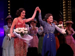 Lea Michele and Tovah Feldshuh Take Their First Curtain Call with the Cast of <em>Funny Girl</em>