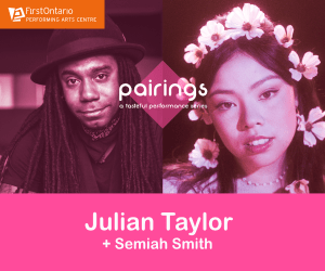 LIVESTREAM: Julian Taylor + Semiah Smith