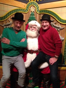 Celebrate Christmas in New York City With Sirs McKellen and Patrick Stewart