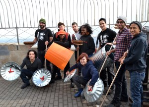 <em>Stomp</em> Celebrates 20th Anniversary Atop the Empire State Building